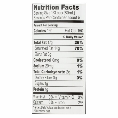 Thai Kitchen Coconut Cream - Case of 6 - 13.66 oz. Perspective: back