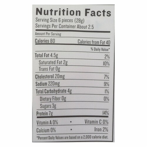 Epic - Jerky Bites - Salmon Maple Dill - Case of 8 - 2.5 oz. Perspective: back