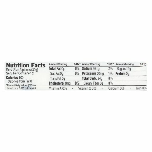 Clif Bar Clif Shot Bloks - Organic Black Cherry - Case of 18 - 2.1 oz Perspective: back