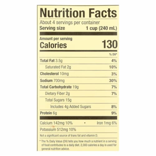 Pacific Natural Foods Red Pepper and Tomato Soup - Roasted - Case of 12 - 32 Fl oz. Perspective: back