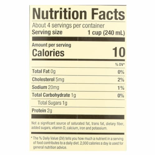 Pacific Natural Foods Free Range Chicken Broth - Low Sodium - Case of 12 - 32 Fl oz. Perspective: back