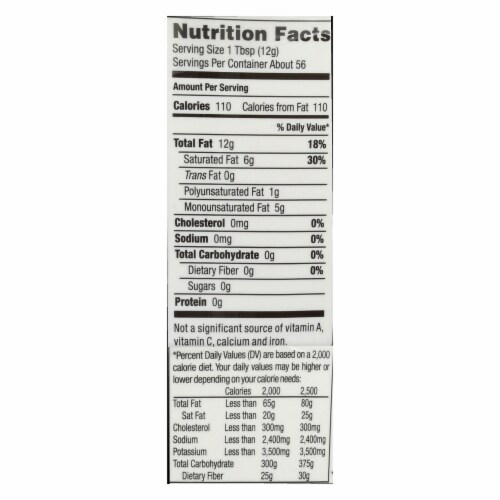 Spectrum Naturals Organic Shortening - Case of 12 - 24 oz. Perspective: back