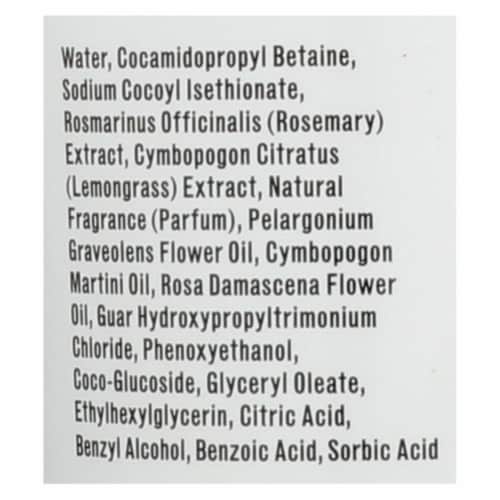 Grandpa Soap Shampoo - Rosemary - 8 fl oz Perspective: back