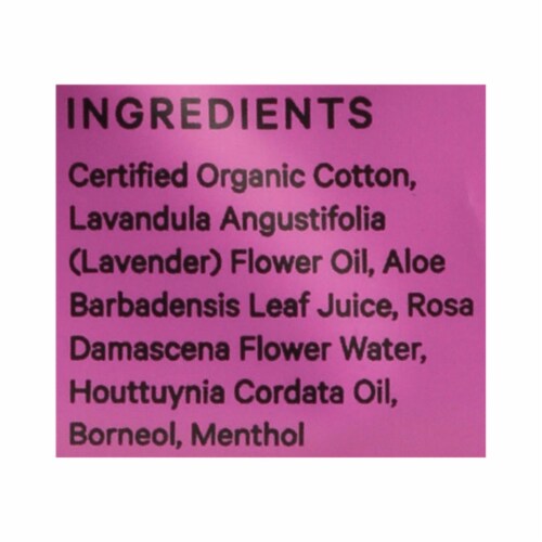 The Honey Pot - Organic Regular Menstrual Pads with Wings - Herbal Infused - 1 Each 1-20 CT Perspective: back
