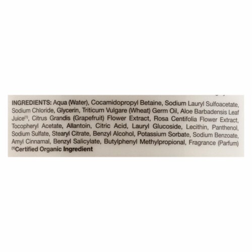 Jason Pure Natural Hand Soap Invigorating Rosewater - 16 fl oz Perspective: back