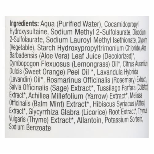 Beauty Without Cruelty Daily Benefits Shampoo - 16 fl oz Perspective: back