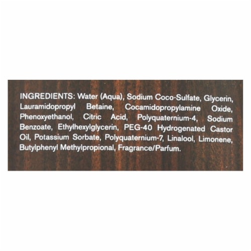Every Man Jack Body Wash Sandalwood - Case of 16.9 - 16.9 fl oz. Perspective: back