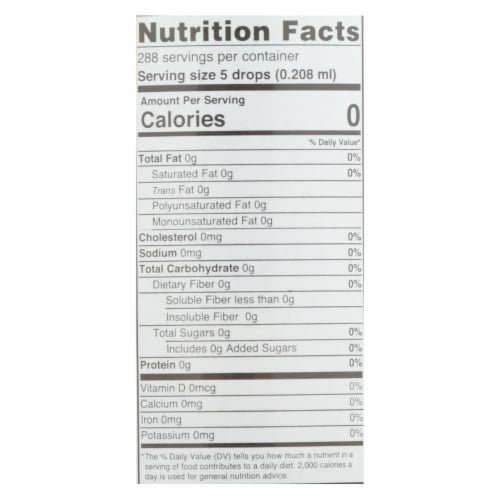 Sweet Leaf Sweet Drops Sweetener Lemon Drop - 2 fl oz Perspective: back