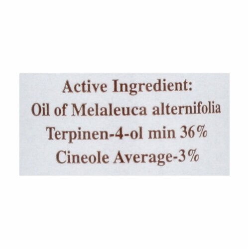 Tea Tree Therapy Tea Tree Oil - 1 fl oz Perspective: back