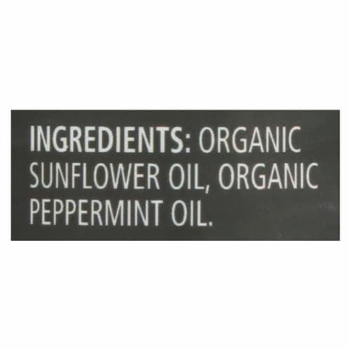 Frontier Herb Peppermint Flavor - Organic - 2 oz Perspective: back