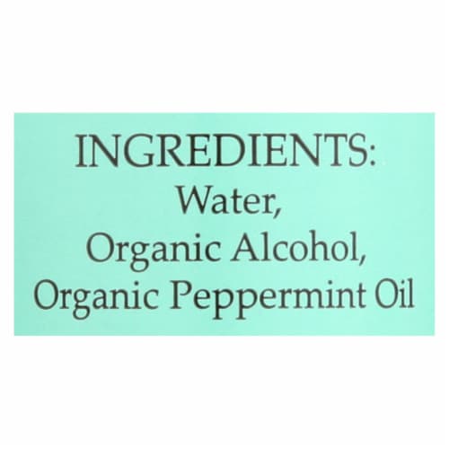 Flavorganics Organic Peppermint Extract - 2 oz Perspective: back