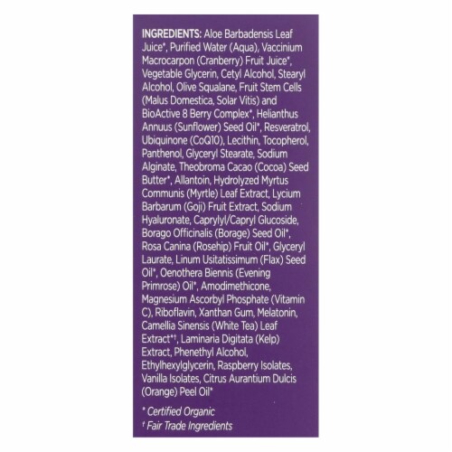 Andalou Naturals Age Defying Revitalize Serum Fruit Stem Cell - 1.1 fl oz Perspective: back