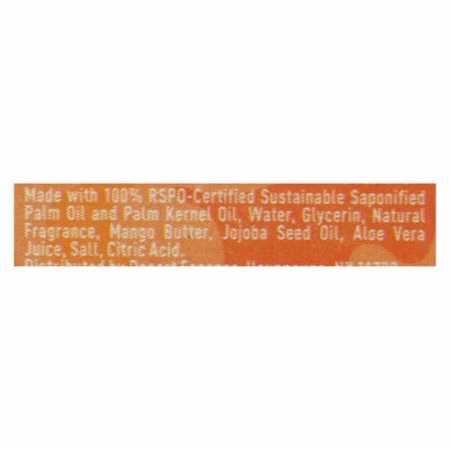 Desert Essence - Bar Soap - Island Mango - 5 oz Perspective: back