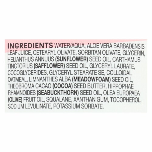 Acure - Lotion - Seriously Soothing 24 Hour Moisture - Unscented with Cocoa Butter - 8 fl oz. Perspective: back