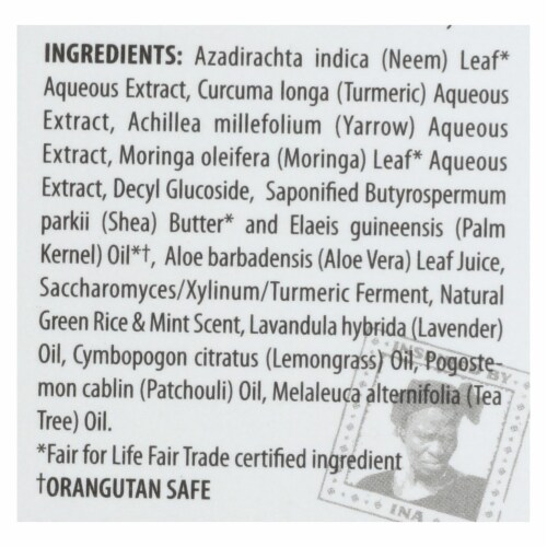 Alaffia - Cleanser Neem Turmeric - 1 Each - 3.4 FZ Perspective: back