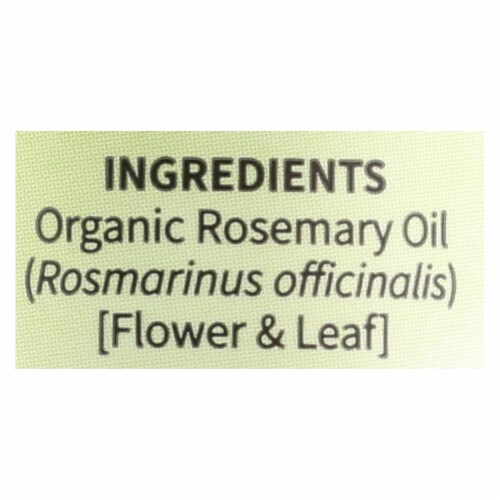 Garden Of Life - Essential Oil Rosemary - .5 FZ Perspective: back