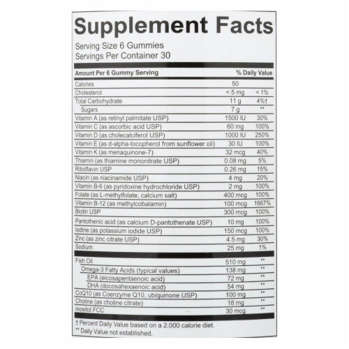 SmartyPants Women's Complete - 180 count Perspective: back
