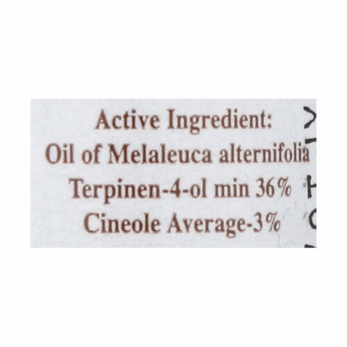 Tea Tree Therapy Tea Tree Oil - 0.5 fl oz - Pack of 3 Perspective: back