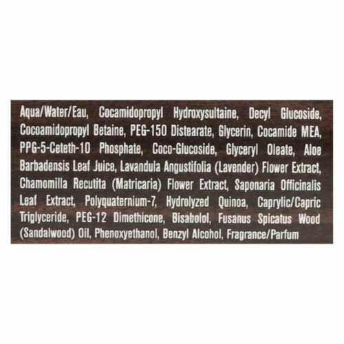 Every Man Jack - Beard & Body Wsh Sndlwd - 1 Each - 6.7 OZ Perspective: back