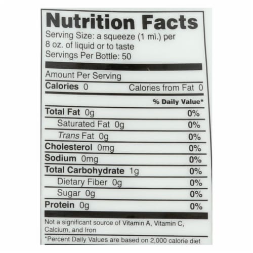 Sweet Leaf Sweet Drops - Stevia Clear - 1.7 oz - Pack of 3 Perspective: back