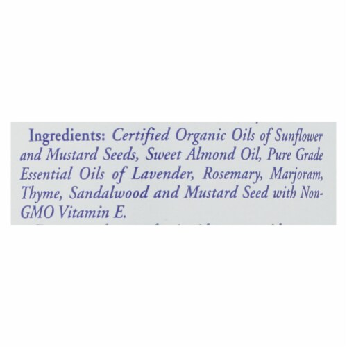 Dr. Singha's Mustard Rub - 4 fl oz Perspective: back