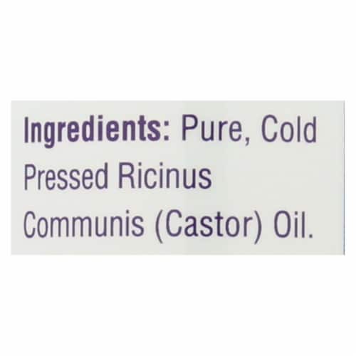 Heritage Products Castor Oil Hexane Free 4 fl oz Case of 1 4 FZ