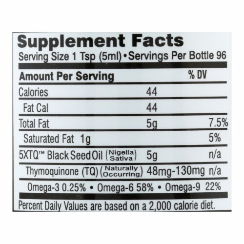 Black Seed - Black Seed Oil Premium - 1 Each - 16 FZ Perspective: back