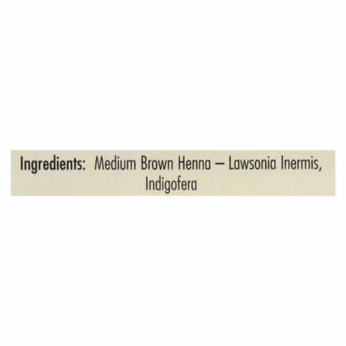 Rainbow Research Henna Hair Color and Conditioner Persian Medium Brown Chestnut - 4 oz Perspective: back