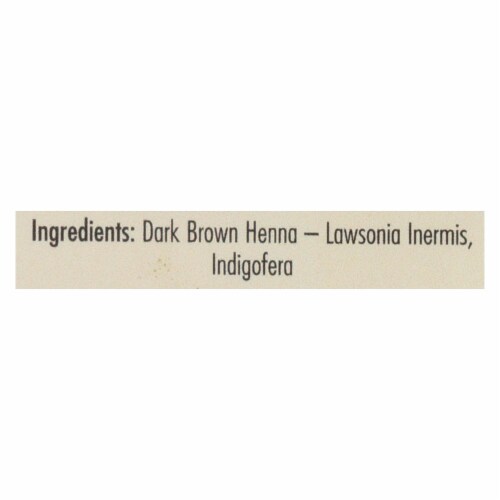 Rainbow Research Henna Hair Color and Conditioner Persian Dark Brown Sable - 4 oz Perspective: back