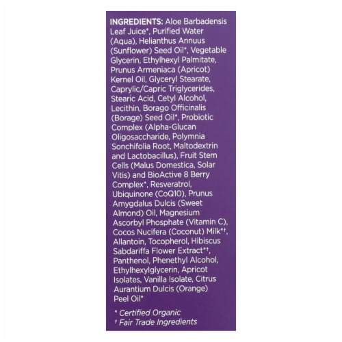 Andalou Naturals Cleansing Milk for Dry Sensitive Skin Apricot Probiotic - 6 fl oz Perspective: back