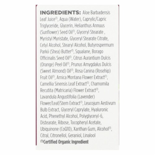 Avalon Organics CoQ10 Wrinkle Defense Night Creme - 1.75 fl oz Perspective: back