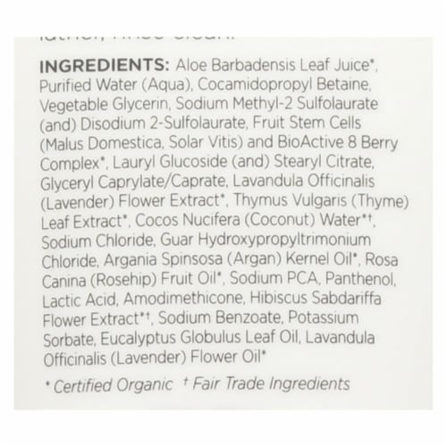 Andalou Naturals Shower Gel - Lavender Thyme Refreshing - 8.5 fl oz Perspective: back