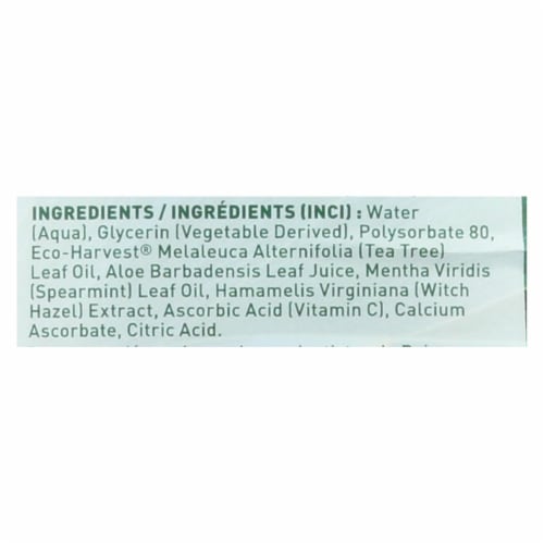 Desert Essence - Natural Refreshing Tea Tree Oil Mouthwash - 16 fl oz Perspective: back