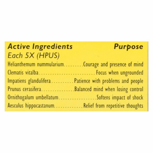 Bach Flower Remedies Rescue Sleep Liquid Melts - 28 Capsules Perspective: back