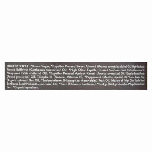 Soothing Touch Scrub - Organic - Sugar - Chocolate Peppermint Brown Sugar - 8 oz - Pack of 3 Perspective: back