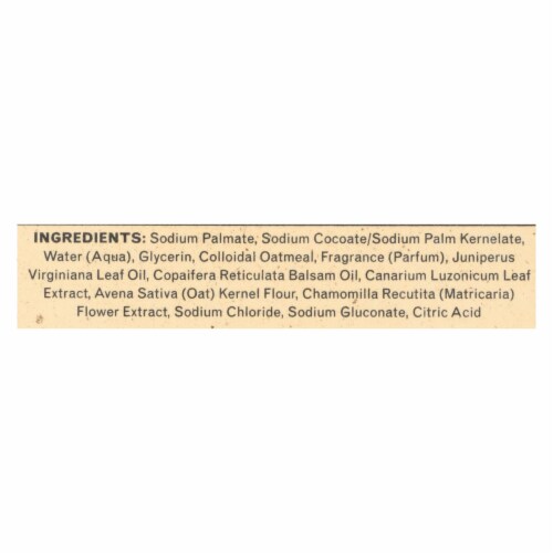 Grandpa Soap Bar Soap - Oatmeal - 4.25 oz Perspective: back