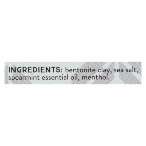 Redmond Earthpowder Toothpowder Spearmint  - 1 Each - 1.8 OZ Perspective: back