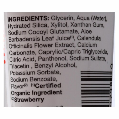 Jason Kids Only Toothpaste Strawberry - 4.2 oz - Pack of 3 Perspective: back