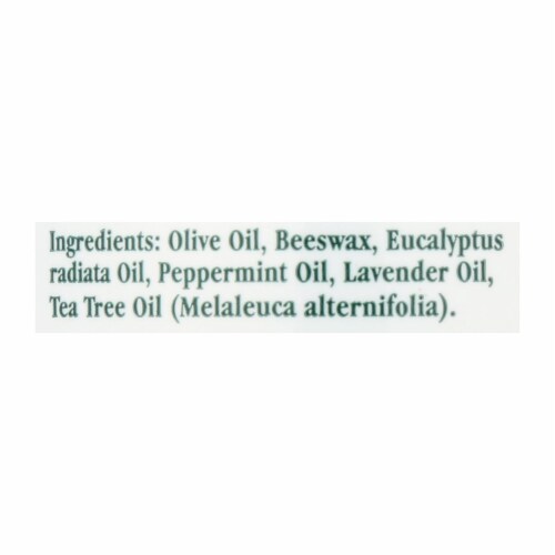 Tea Tree Therapy Eucalyptus Australiana Chest Rub Lavender Peppermint, Tea Tree Oil-2oz Perspective: back