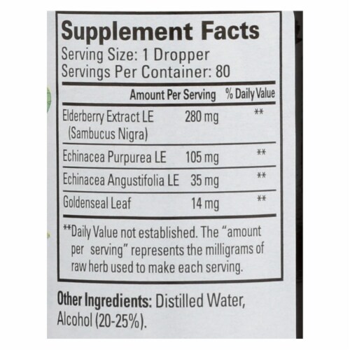 Quantum Cold and Flu Liquid Extract - 2 fl oz Perspective: back