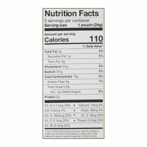 Made Good - Granola Mini Chocolate Chips - Banana - Case of 6-5/.85OZ Perspective: back