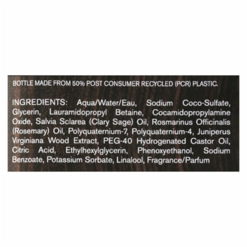 Every Man Jack Body Wash Cedarwood Body Wash - Case of 33.8 - 33.8 fl oz. Perspective: back