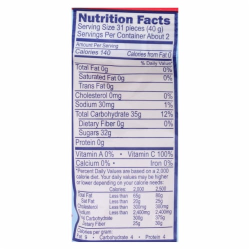 Surf Sweets Organic Jelly Beans - Case of 12 - 2.75 oz. Perspective: back
