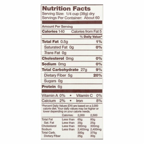 Bob's Red Mill - Whole Wheat Flour - 5 lb - Case of 4 Perspective: back
