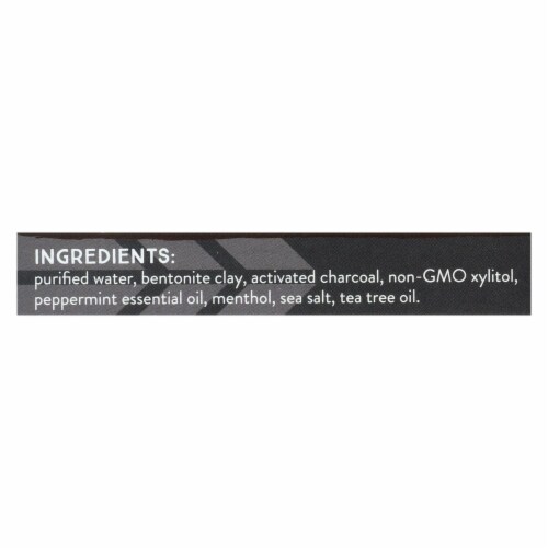 Redmond Life Earthpaste - Peppermint Charcoal - 4 oz Perspective: back