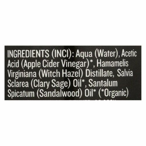 S.W. Basics - 5 Ingredients Toner - 4 fl oz. Perspective: back