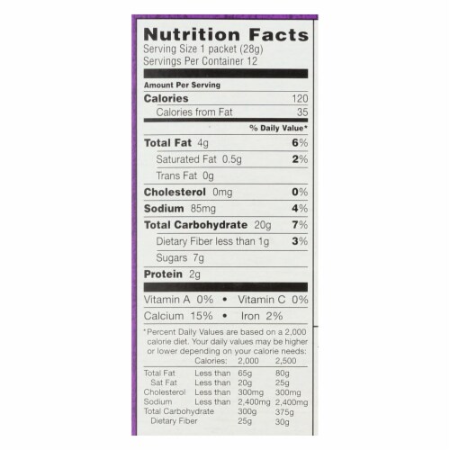 Annie's Homegrown Snack Pack - Organic - Bunny Grahms - Frd - 12 - Case of 4 - 12/1 oz Perspective: back