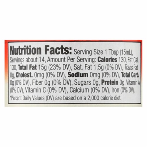 Ka'Me Oil - Hot Chili - Case of 6 - 7 oz. Perspective: back