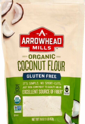 Arrowhead Mills Flour Coconut 16 Oz (Pack Of 6) Perspective: back