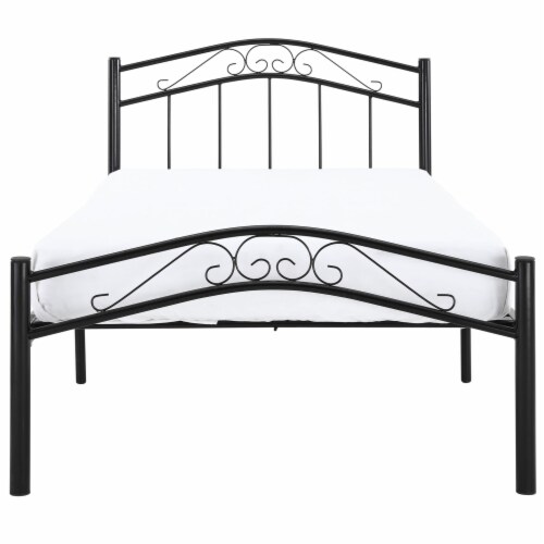 Ergode Townhouse Twin Bed - Black Perspective: back